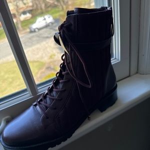 Alexandre Birman Quilted Clarita Combat Bootie